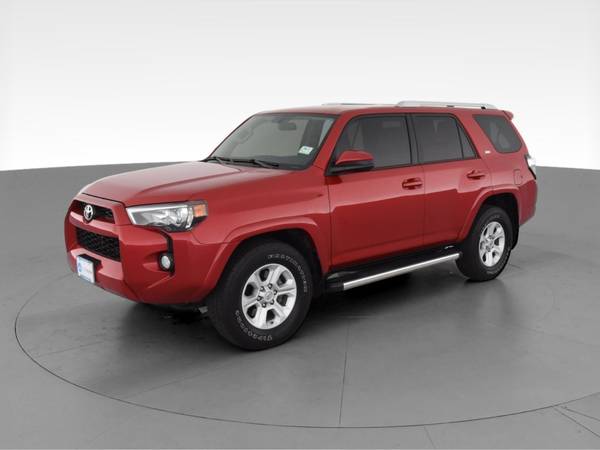 2016 Toyota 4Runner SR5 Sport Utility 4D suv Red - FINANCE ONLINE -... for sale in Washington, District Of Columbia – photo 3