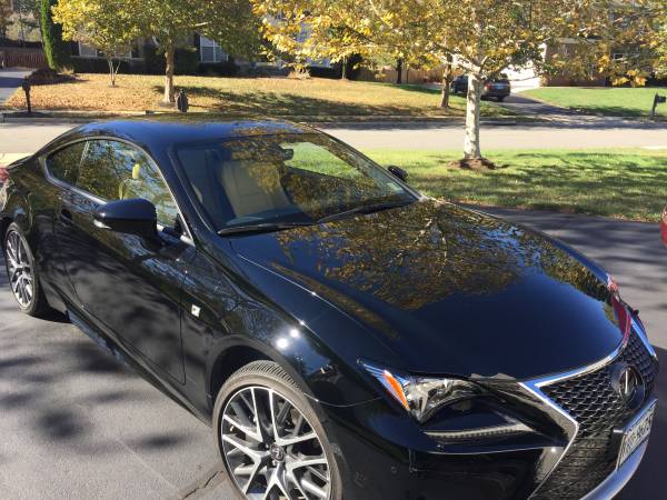 2015 Lexus RC 350 AWD F SPORT only 12K miles! for sale in Ashburn, District Of Columbia – photo 2
