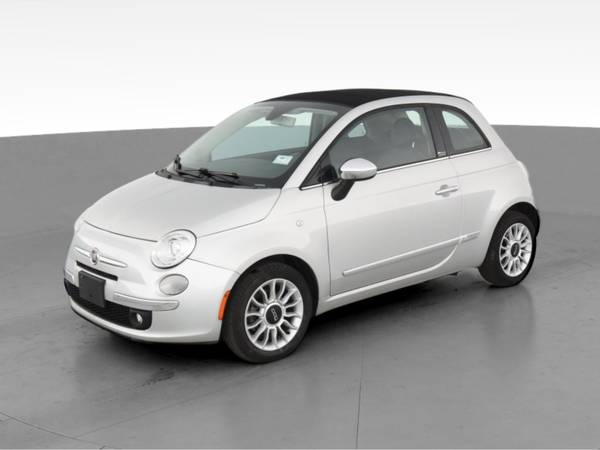 2012 FIAT 500 500C Lounge Convertible 2D Convertible Silver -... for sale in Columbus, GA – photo 3