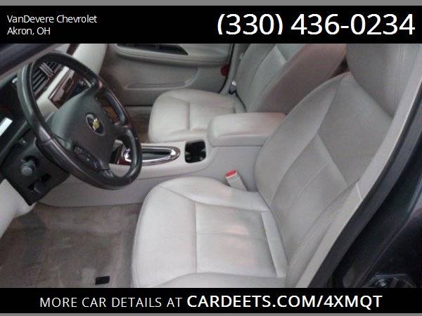 2011 Chevrolet Impala LTZ, Cyber Gray Metallic - cars & trucks - by... for sale in Akron, OH – photo 14