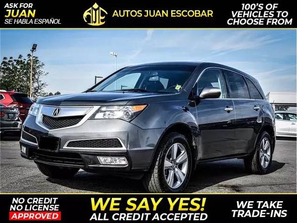 2012 Acura MDX $2000 Down Payment Easy Financing! Todos Califican -... for sale in Santa Ana, CA