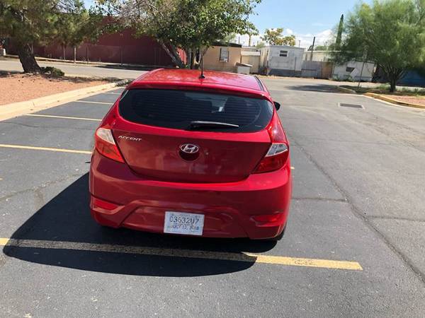 2013 HYUNDAI ACCENT GS, Red, 80k miles! hatchback! for sale in El Paso, TX – photo 7
