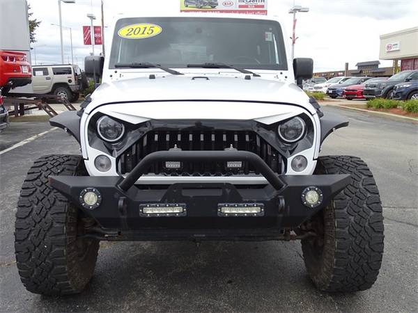 2015 Jeep Wrangler Sport hatchback Bright White Clearcoat for sale in Palatine, IL – photo 6