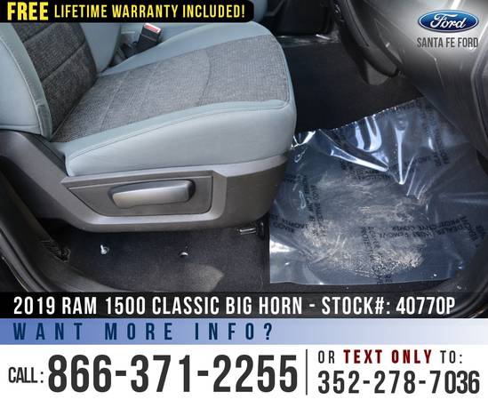 *** 2019 Ram 1500 Classic Big Horn *** Cruise - Bedliner - Camera -... for sale in Alachua, GA – photo 21