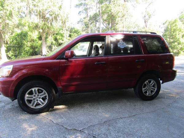 2004 *Honda* *Pilot* *4WD EX Automatic* RED for sale in Garden City, NM – photo 10
