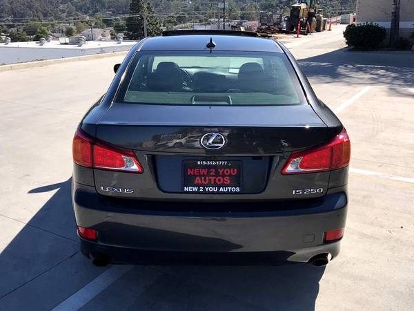2010 Lexus IS 250 Base sedan Obsidian for sale in El Cajon, CA – photo 13