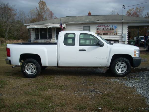 2009 Chevy Silverado Ext Cab 4X4 5208 - cars & trucks - by dealer -... for sale in Greer, SC – photo 4