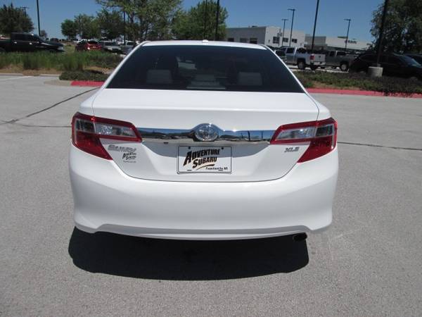 2012 Toyota Camry XLE sedan Super White - - by dealer for sale in Fayetteville, OK – photo 5