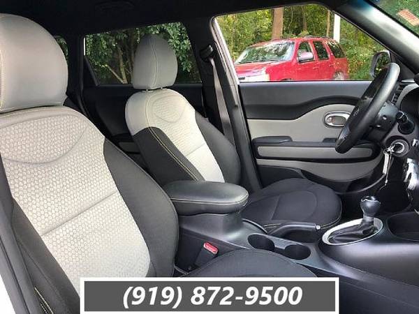 2015 *Kia* *Soul* *5dr Wagon Automatic +* WHITE for sale in Raleigh, NC – photo 5