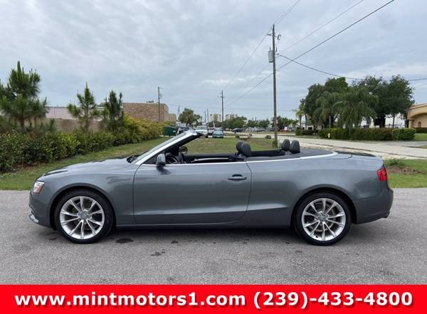 2013 Audi A5 Premium Plus (LUXURY CONVERTIBLE) - - by for sale in Fort Myers, FL – photo 9