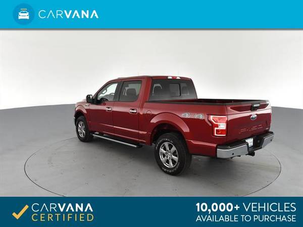 2018 Ford F150 SuperCrew Cab XL Pickup 4D 5 1/2 ft pickup Dk. Red - for sale in Baltimore, MD – photo 8