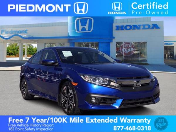 2018 Honda Civic Sedan Blue LOW PRICE....WOW!!!! - cars & trucks -... for sale in Anderson, SC