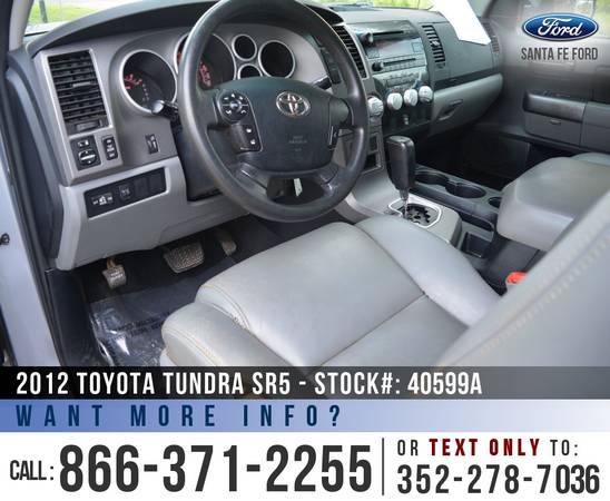 2012 Toyota Tundra SR5 *** Camera, Homelink, Tinted Windows *** -... for sale in Alachua, FL – photo 10