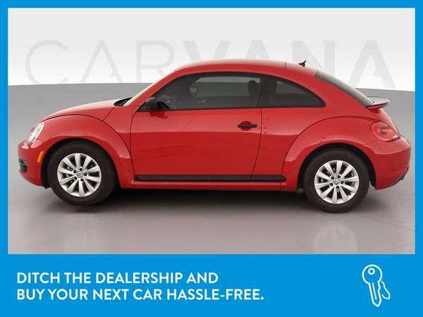 2016 VW Volkswagen Beetle 1 8T S Hatchback 2D hatchback Red for sale in Arlington, District Of Columbia – photo 4