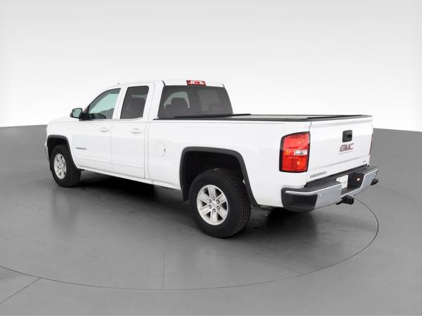 2014 GMC Sierra 1500 Double Cab SLE Pickup 4D 6 1/2 ft pickup White... for sale in Fresh Meadows, NY – photo 7