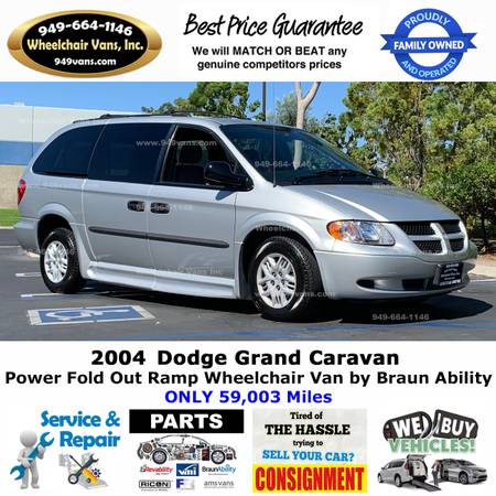 2004 Dodge Grand Caravan Power Ramp Side Loading Wheelchair Van for sale in Laguna Hills, CA – photo 10
