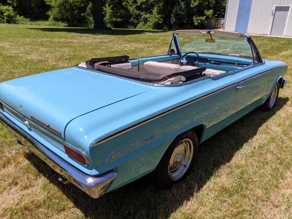 1965 RAMBLER 440 CONVERTIBLE GM SMALL BLOCK V8 700R RUST FREE - cars... for sale in McHenry, IL – photo 15