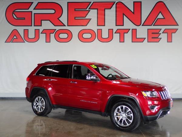 2015 Jeep Grand Cherokee 4x4 Limited 4dr SUV, Red for sale in Gretna, IA