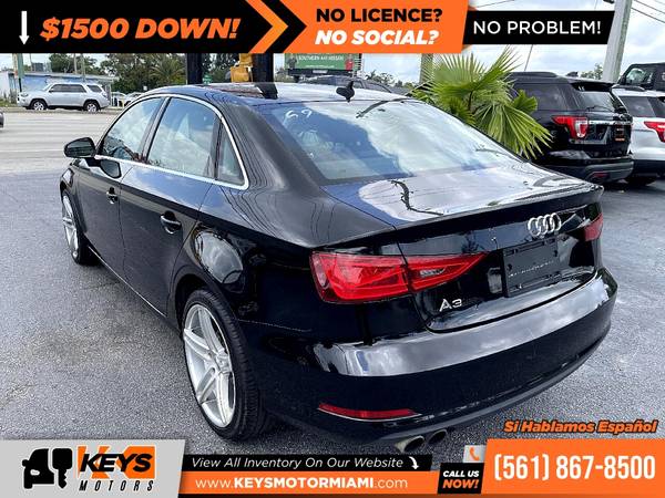 306/mo - 2015 Audi A3 A 3 A-3 1 8T 1 8 T 1 8-T PremiumS tronic for sale in West Palm Beach, FL – photo 4