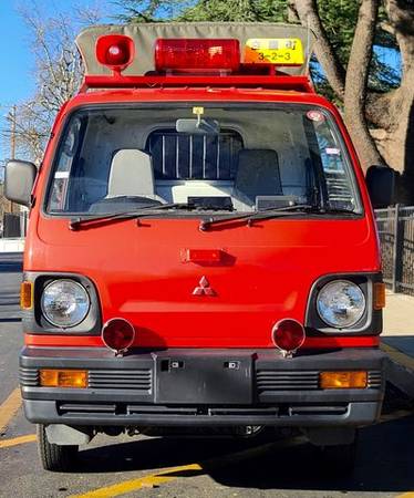 1993 Mitsubishi Minicab Fire Truck - JDM Import for sale in Sacramento, MT – photo 3