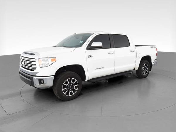 2017 Toyota Tundra CrewMax Limited Pickup 4D 5 1/2 ft pickup White -... for sale in Green Bay, WI – photo 3