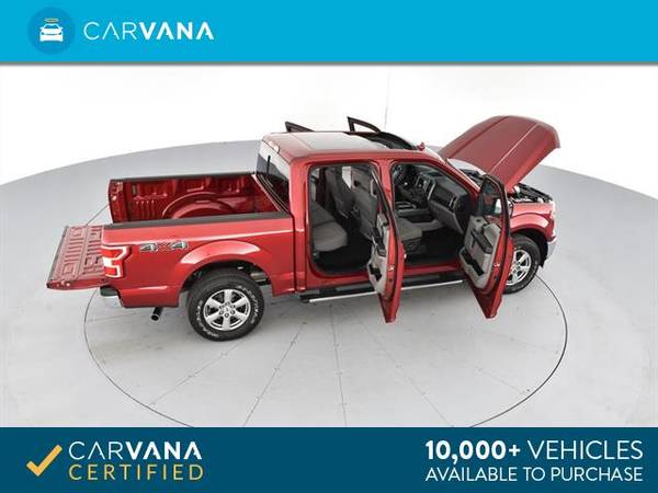 2018 Ford F150 SuperCrew Cab XL Pickup 4D 5 1/2 ft pickup Dk. Red - for sale in North Babylon, NY – photo 14
