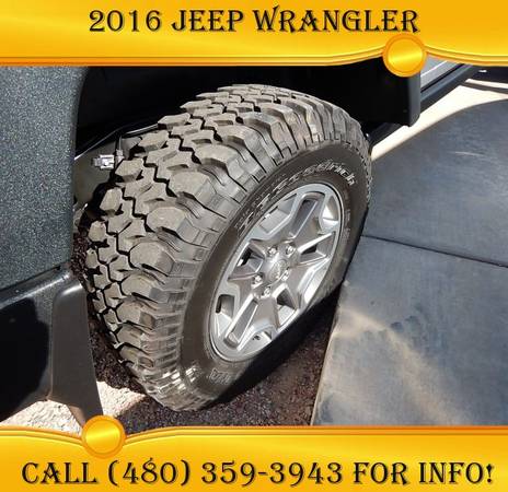 2016 Jeep Wrangler Unlimited Rubicon - Low Rates Available! for sale in Avondale, AZ – photo 10
