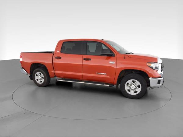 2018 Toyota Tundra CrewMax SR5 Pickup 4D 5 1/2 ft pickup Orange - -... for sale in Placerville, CA – photo 14