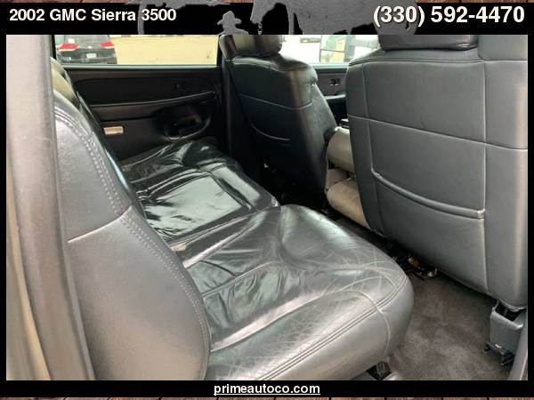 2002 GMC Sierra 3500 SLT 4dr Crew Cab 4WD LB 6.6L V8 DIESEL for sale in Uniontown , OH – photo 14