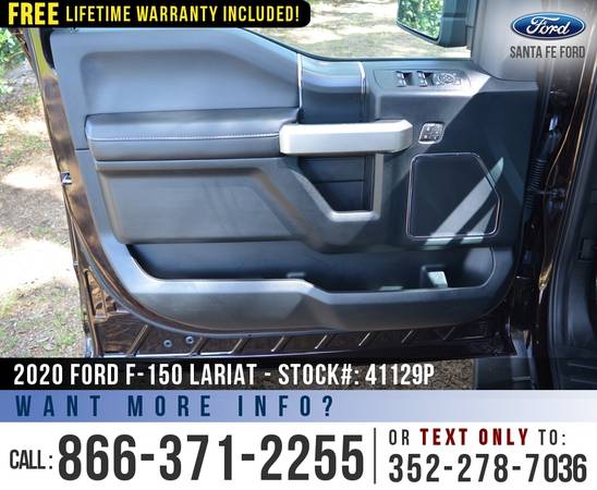 2020 Ford F150 Lariat Ecoboost Engine, SYNC, Leather Seats for sale in Alachua, AL – photo 13