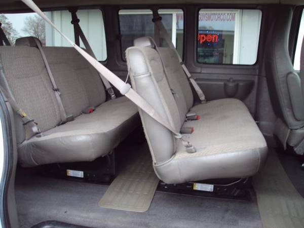 2014 Chevrolet Express Passenger 12 PASSENGER 4X4 QUIGLEY EXTENDED... for sale in waite park, ND – photo 8