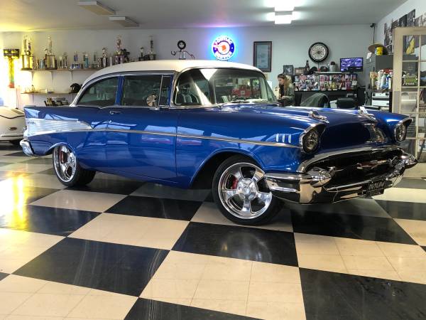1957 CHEVY RESTO MOD LS3 V8 - - by dealer - vehicle for sale in Newcastle, WY – photo 2