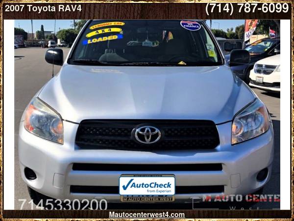 2007 Toyota RAV4 Base 4dr SUV 4WD I4 - cars & trucks - by dealer -... for sale in Anaheim, CA – photo 2
