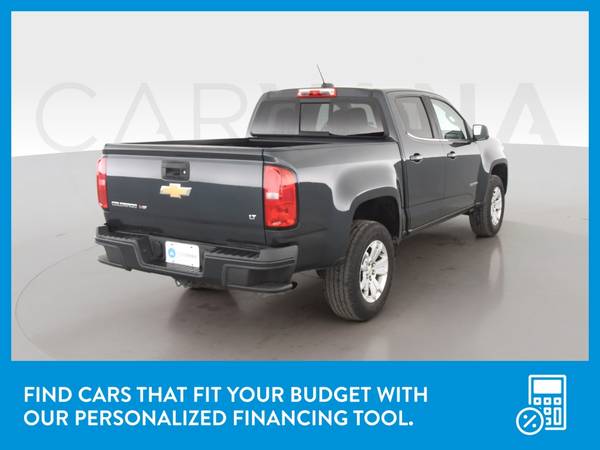 2017 Chevy Chevrolet Colorado Crew Cab LT Pickup 4D 5 ft pickup Gray for sale in Ronkonkoma, NY – photo 8