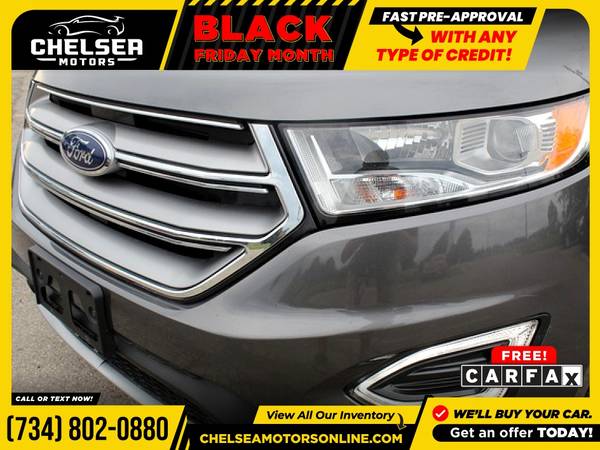 $307/mo - 2017 Ford *Edge* *SEL* *AWD* - Easy Financing! - cars &... for sale in Chelsea, MI – photo 11