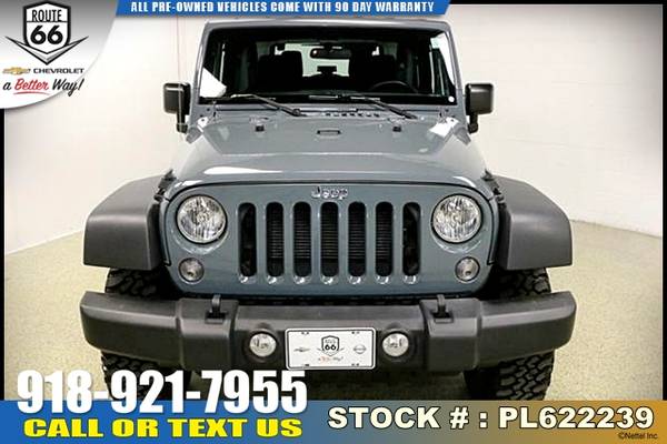 2015 JEEP WRANGLER 4WD 2dr Rubicon SUV-EZ FINANCING -LOW DOWN! for sale in Tulsa, OK – photo 3