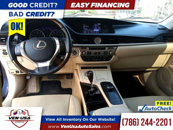 2013 Lexus ES 350 BaseSedan FOR ONLY 234/mo! - - by for sale in Miami, FL – photo 7