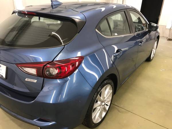 2017 Mazda 3 Grand Touring Hatchback Blue Navigation Leather 28 Miles for sale in Janesville, WI – photo 7
