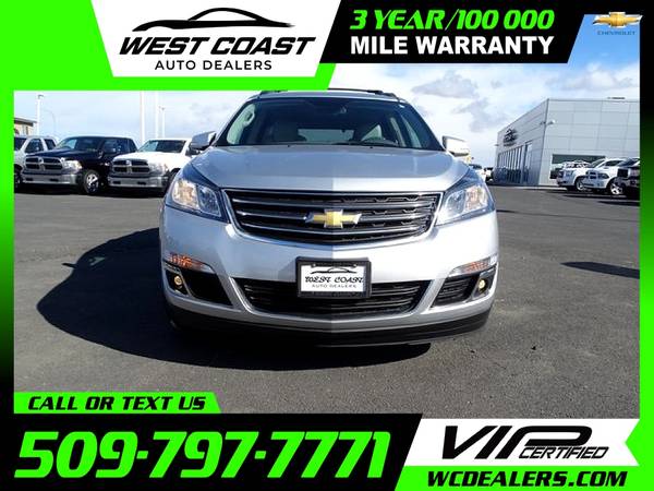 234/mo - 2015 Chevrolet Traverse 2LT 2 LT 2-LT AWD for sale in Moses Lake, WA – photo 3