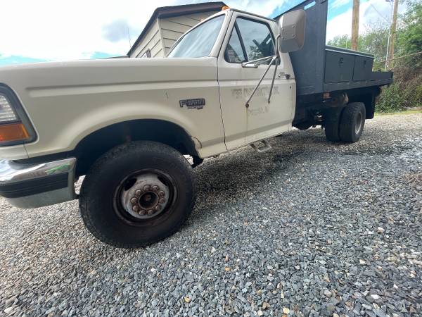 1995 Ford Superduty 7 3 diesel Flatbed for sale in Perry Point, MD – photo 2