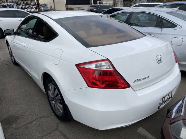 2009 HONDA ACCORD COUPE EX WHITE 78, 250MILES - - by for sale in Los Angeles, CA – photo 3