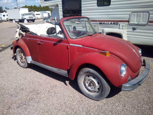 1978 VW Super Beetle Convertible *Runs but needs some TLC* for sale in Tucson, CA – photo 5
