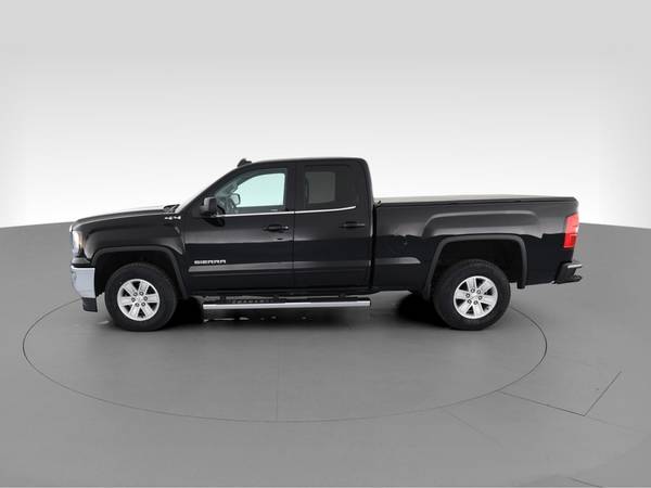 2018 GMC Sierra 1500 Double Cab SLE Pickup 4D 6 1/2 ft pickup Black... for sale in Brooklyn, NY – photo 5