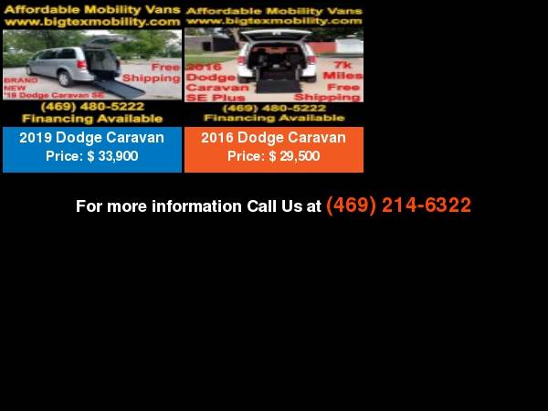 2009 Dodge Grand Caravan SE 34k Wheelchair Mobility Handicap ADA... for sale in Dallas, TX – photo 24