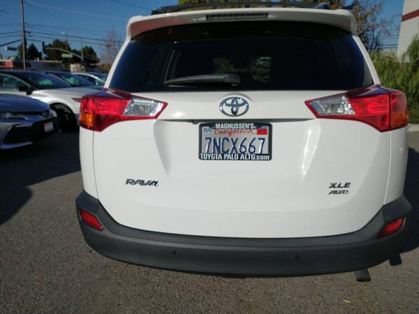 2015 Toyota RAV4 XLE suv White - cars & trucks - by dealer - vehicle... for sale in Palo Alto, CA – photo 4