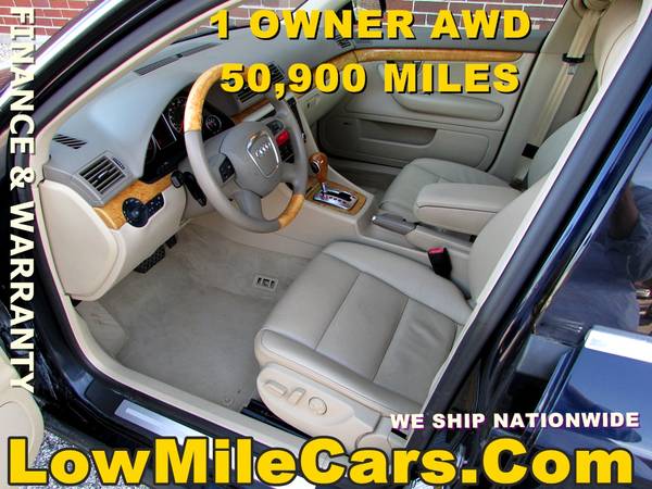 low miles 2008 Audi A4 Quattro sedan 50k - cars & trucks - by dealer... for sale in Willowbrook, IL – photo 12