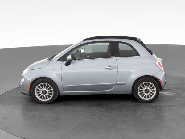 2013 FIAT 500 500c Lounge Cabrio Convertible 2D Convertible Blue - -... for sale in Washington, District Of Columbia – photo 5