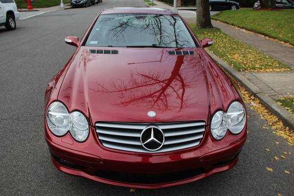 2005 MERCEDES SL500 SPORT ONLY 42K MILES MINT RED/BLK RARE WE... for sale in Brooklyn, NY – photo 3