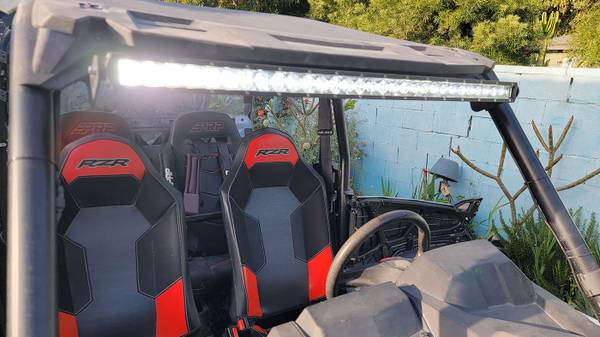 2020 POLARIS RZR XP 4 TURBO 5 Seats DYNAMIX White on Red Street for sale in Long Beach, CA – photo 18