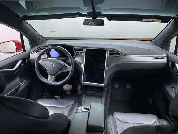 2017 Tesla Model X 75D Sport Utility 4D suv Red - FINANCE ONLINE -... for sale in San Bruno, CA – photo 24